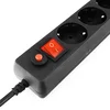Сетевой фильтр Гарнизон EHB-10 3.0 м 6р черный.