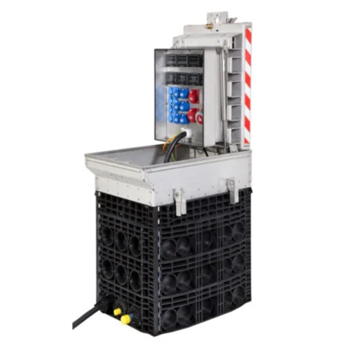 Подземная распределительная система EK 800 с поворотной крышкой