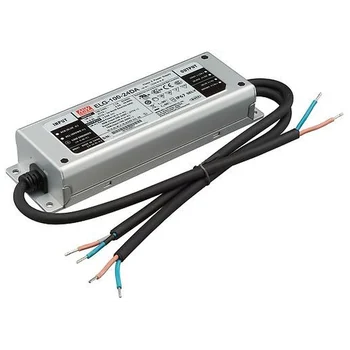 Источник питания ELG-100-24DA, AC-DC, 96Вт, IP67, вход 100…305В AC, 47…63Гц/142…431В DC, ККМ, выход 12...24В/4А