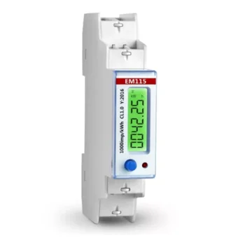 Счётчик электрической энергии EM115-MOD-DO DC, интерфейс RS485 MODBUS. крепление DIN, управляемое реле