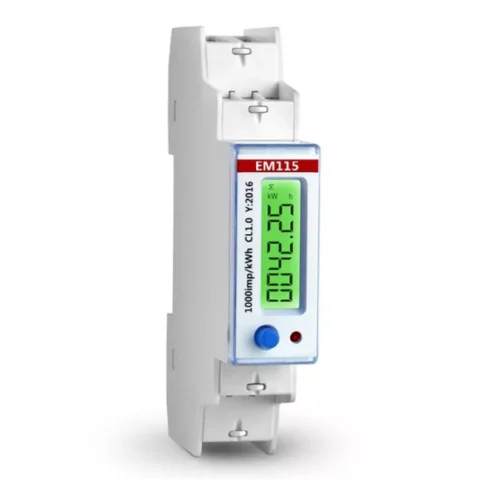 Счётчик электрической энергии EM115-MOD-DO, интерфейс RS485 MODBUS. крепление DIN