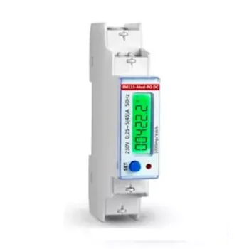 Счётчик электрической энергии EM115-MOD-PO DC, интерфейс RS485 MODBUS. крепление DIN