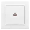 Розетка компьютерная 1-м СП Минск RJ45 бел. Basic EKF ERK01-035-10