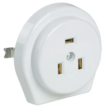 Розетка 1-м СП РПпл11-01-Ст 32А IP20 разборная с заземл. для плиты бел. IEK ERP11-32-01-K01