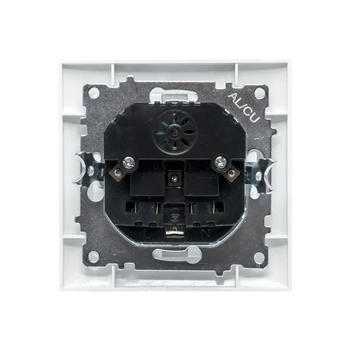 Розетка 1-м СП Валенсия 16А IP20 с заземл. защ. шторки с 2-мя заряд. устройствами USB 2.1А бел. PROx