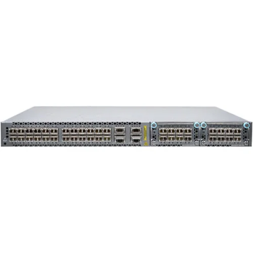 Коммутатор Juniper EX4600, 24 SFP+/SFP ports, 4 QSFP+ ports, 2 expansion slots, redundant fans, 2 AC power supplies, front to back airflow