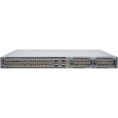 Коммутатор Juniper EX4600, 24 SFP+/SFP ports, 4 QSFP+ ports, 2 expansion slots, redundant fans, 2 AC power supplies, front to back airflow