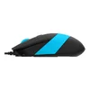 Клавиатура + мышь A4Tech Fstyler F1010 клав:чер/синий мышь:чер/синий USB Multimedia (F1010 BLUE)