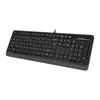 Клавиатура + мышь A4Tech Fstyler F1010 клав:чер/серый мышь:черй/серый USB Multimedia (F1010 GREY)
