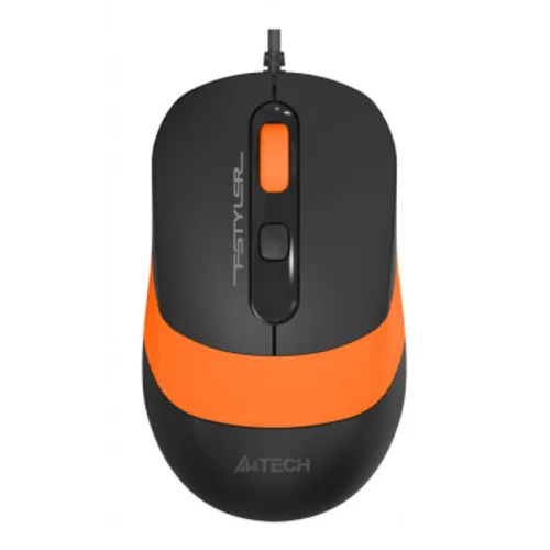 Клавиатура + мышь A4Tech Fstyler F1010 клав:чер/оранж мышь:чер/оранж USB Multimedia (F1010 ORANGE)
