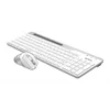 Клавиатура + мышь A4Tech Fstyler FB2535C клав:бел/серый мышь:бел/серый USB беспроводная Bluetooth/Радио slim (FB2535C ICY WHITE)
