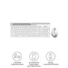 Клавиатура + мышь A4Tech Fstyler FB2535C клав:бел/серый мышь:бел/серый USB беспроводная Bluetooth/Радио slim (FB2535C ICY WHITE)