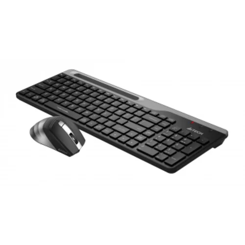 Клавиатура + мышь A4Tech Fstyler FB2535C клав:чер/серый мышь:чер/серый USB беспроводная Bluetooth/Радио slim (FB2535C SMOKY GREY)