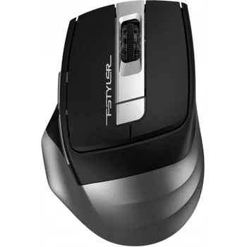 Мышь A4Tech Fstyler FB35 серый оптическая (2000dpi) беспроводная BT/Radio USB для ноутбука (6but)