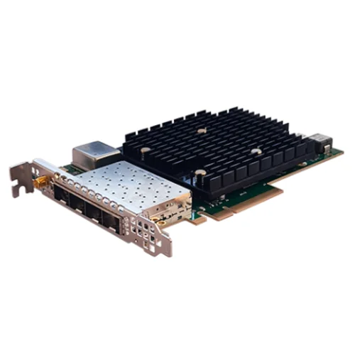 Адаптер Silicom Cassino, Quad SFP28 Port 25 Gigabit Ethernet PCI Express FPGA card, HW IEEE1588/PTP