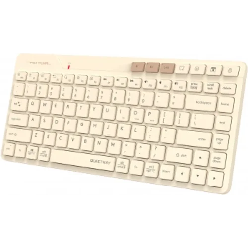 Клавиатура A4Tech Fstyler FBK26C AS бежевый USB беспроводная BT/Radio slim Multimedia (FBK26C AS)