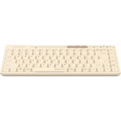 Клавиатура A4Tech Fstyler FBK26C AS бежевый USB беспроводная BT/Radio slim Multimedia (FBK26C AS)