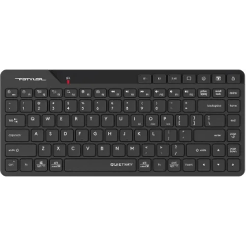 Клавиатура A4Tech Fstyler FBK26C AS черный USB беспроводная BT/Radio slim Multimedia (FBK26C AS)