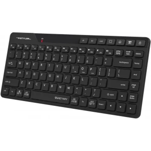 Клавиатура A4Tech Fstyler FBK26C AS черный USB беспроводная BT/Radio slim Multimedia (FBK26C AS)