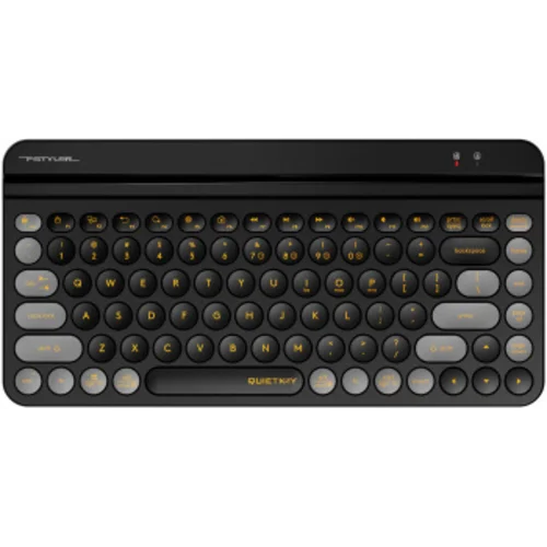 Клавиатура A4Tech Fstyler FBK30 черный/серый USB беспроводная BT/Radio slim Multimedia (FBK30 BLACKCURRANT)