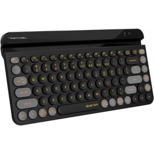 Клавиатура A4Tech Fstyler FBK30 черный/серый USB беспроводная BT/Radio slim Multimedia (FBK30 BLACKCURRANT)