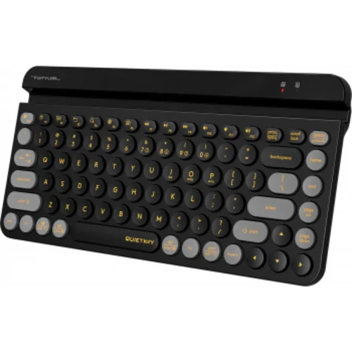 Клавиатура A4Tech Fstyler FBK30 черный/серый USB беспроводная BT/Radio slim Multimedia (FBK30 BLACKCURRANT)