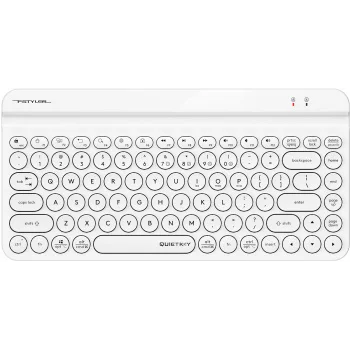Клавиатура A4Tech Fstyler FBK30 белый USB беспроводная BT/Radio slim Multimedia (FBK30 WHITE)
