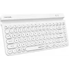 Клавиатура A4Tech Fstyler FBK30 белый USB беспроводная BT/Radio slim Multimedia (FBK30 WHITE)