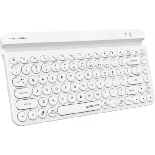 Клавиатура A4Tech Fstyler FBK30 белый USB беспроводная BT/Radio slim Multimedia (FBK30 WHITE)