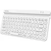 Клавиатура A4Tech Fstyler FBK30 белый USB беспроводная BT/Radio slim Multimedia (FBK30 WHITE)