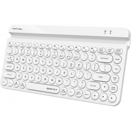 Клавиатура A4Tech Fstyler FBK30 белый USB беспроводная BT/Radio slim Multimedia (FBK30 WHITE)