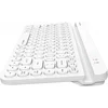Клавиатура A4Tech Fstyler FBK30 белый USB беспроводная BT/Radio slim Multimedia (FBK30 WHITE)