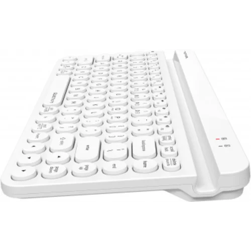 Клавиатура A4Tech Fstyler FBK30 белый USB беспроводная BT/Radio slim Multimedia (FBK30 WHITE)