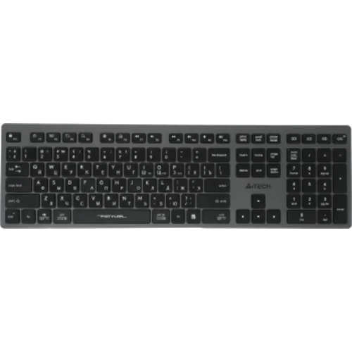 Клавиатура A4Tech Fstyler FBX50C серый USB беспроводная BT/Radio slim Multimedia (FBX50C GREY)