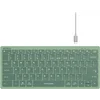 Клавиатура A4Tech Fstyler FBX51C зеленый USB беспроводная BT/Radio slim Multimedia (FBX51C MATCHA GREEN)