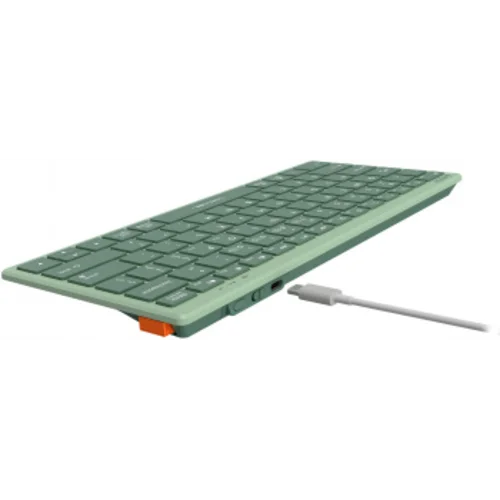 Клавиатура A4Tech Fstyler FBX51C зеленый USB беспроводная BT/Radio slim Multimedia (FBX51C MATCHA GREEN)