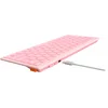 Клавиатура A4Tech Fstyler FBX51C розовый USB беспроводная BT/Radio slim Multimedia (FBX51C PINK)