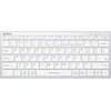 Клавиатура A4Tech Fstyler FBX51C белый USB беспроводная BT/Radio slim Multimedia (FBX51C WHITE)
