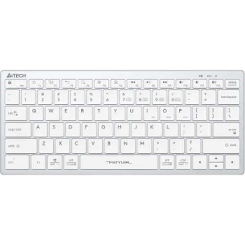 Клавиатура A4Tech Fstyler FBX51C белый USB беспроводная BT/Radio slim Multimedia (FBX51C WHITE)