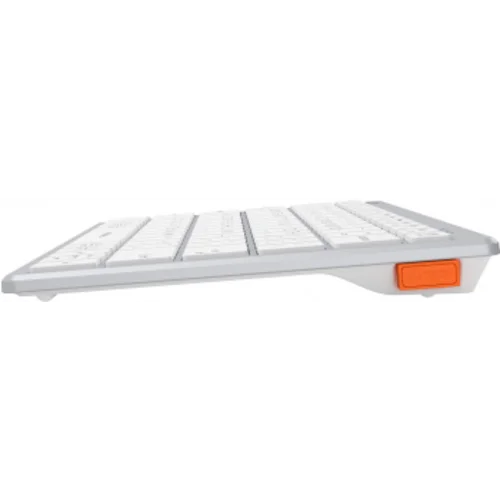 Клавиатура A4Tech Fstyler FBX51C белый USB беспроводная BT/Radio slim Multimedia (FBX51C WHITE)