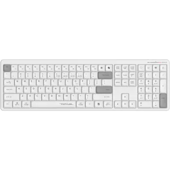 Клавиатура A4Tech Fstyler FBX55C белый USB беспроводная BT/Radio slim Multimedia (FBX55C)