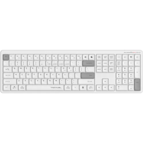 Клавиатура A4Tech Fstyler FBX55C белый USB беспроводная BT/Radio slim Multimedia (FBX55C)