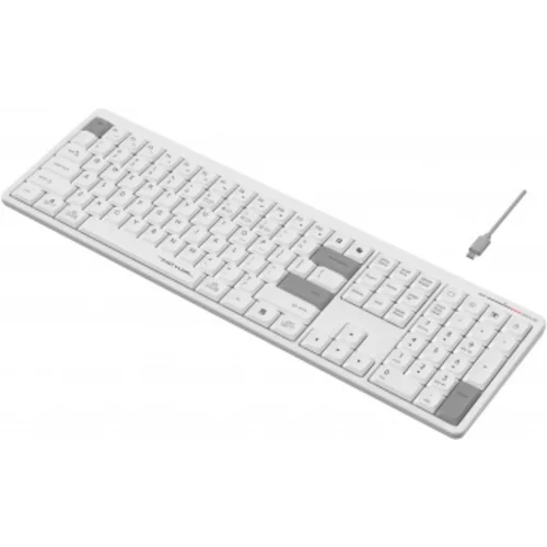 Клавиатура A4Tech Fstyler FBX55C белый USB беспроводная BT/Radio slim Multimedia (FBX55C)