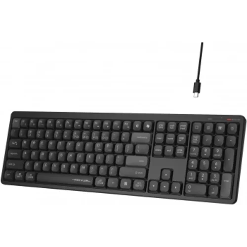 Клавиатура A4Tech Fstyler FBX55C черный USB беспроводная BT/Radio slim Multimedia (FBX55C)
