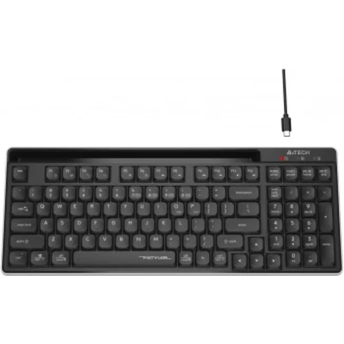 Клавиатура A4Tech Fstyler FBX70C черный USB беспроводная BT/Radio slim Multimedia (FBX70C)