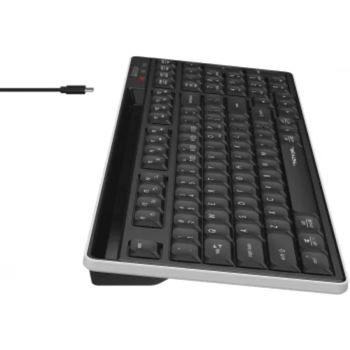 Клавиатура A4Tech Fstyler FBX70C черный USB беспроводная BT/Radio slim Multimedia (FBX70C)