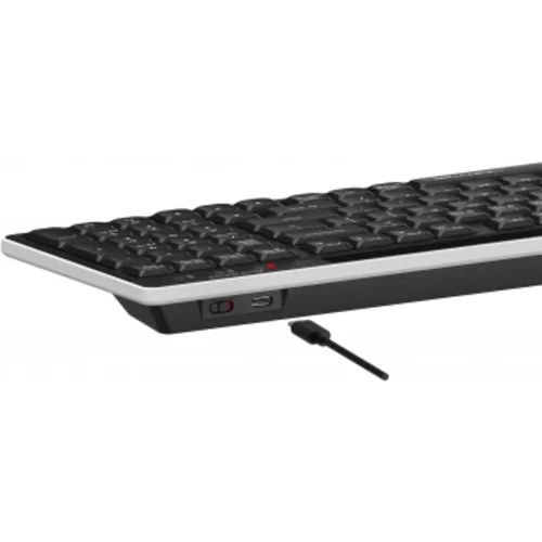 Клавиатура A4Tech Fstyler FBX70C черный USB беспроводная BT/Radio slim Multimedia (FBX70C)