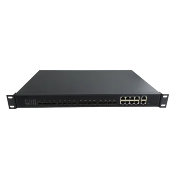 OLT C-DATA FD1108S с 8 портами GEPON (SFP), 8 GE комбо-портов, 2 БП АC