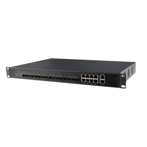 OLT C-DATA FD1108S с 8 портами GEPON (SFP), 8 GE комбо-портов, 2 БП АC