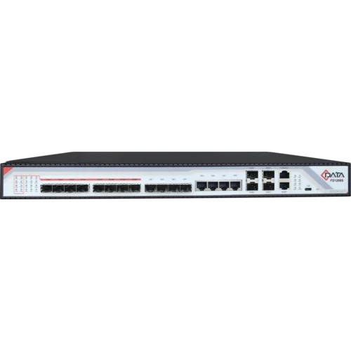 OLT C-DATA FD1208S-R1 с 8 портами GEPON (SFP), 4хSFP, 4хRJ-45, 4хSFP+, 2 БП АC